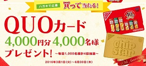 QUOカード4,000円分